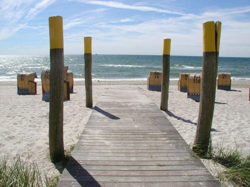 Ferienwohnung Direkt am Südstrand Burgtiefe auf Fehmarn Exterior foto